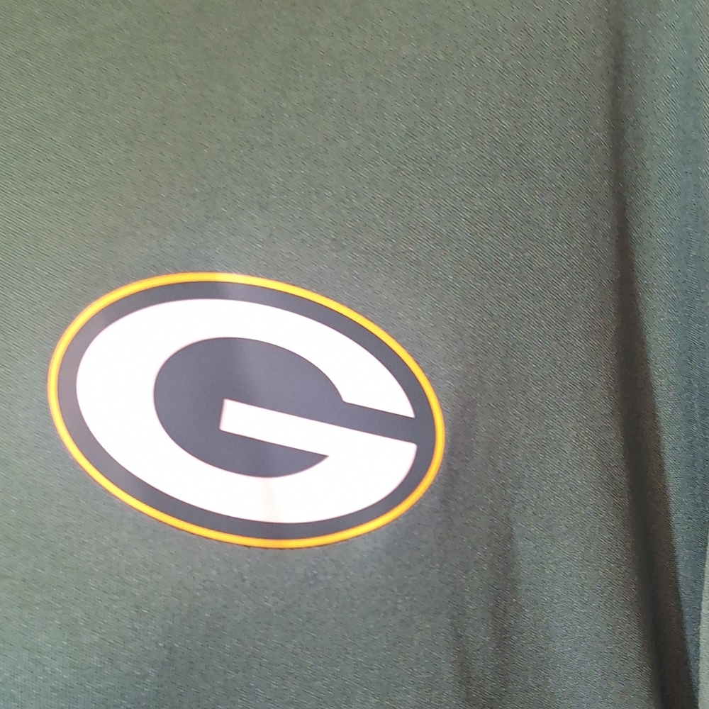 #1971 Fanatics NFL Green Bay Packers Performance  Green Polo Shirt Sz. XL - Picture 3 of 8